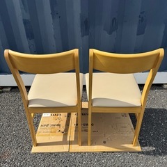 ニトリ ダイニングチェアー 2客の画像