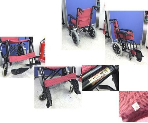 日進医療器　超軽量　コンパクト　介助用車椅子　TH-2SB TH-2SB_1-e1688573840599.jpg
