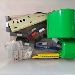 中古／プラレール一式（車両・レールなど）の画像
