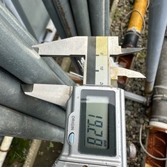 アーチパイプ　雨よけハウス　  屋外 ビニール温室 小型ビニールハウスパイプ径(Φmm) 19の画像