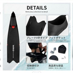 ロングフィン　美品　morgenの画像
