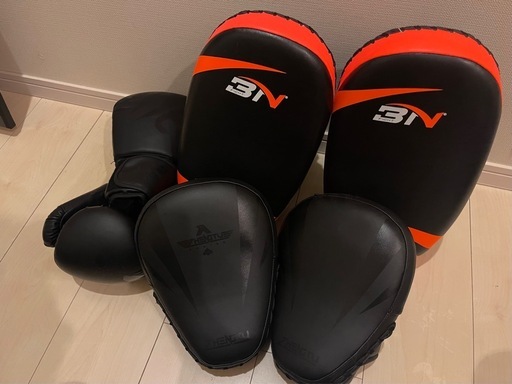 キックボクシングセット　初心者の方ぜひ！