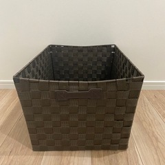 大容量収納！バスケット かご２点セット　の画像