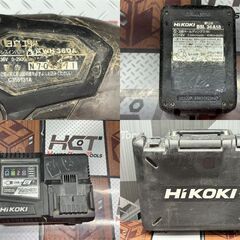 【中古】ハイコーキ HiKOKI 日立工機 WH36DA コードレスインパクトドライバ バッテリ×1・充電器付き【ハンズクラフト佐賀】の画像