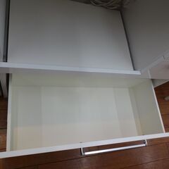 キッチンカウンター ステンレス天板 寸法(約)W 91 × D 44 × H 86 cm【モノ市場東浦店】125の画像