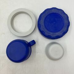 【長期保管品】1.5L専用 ペットボトルクーラー 丸型/角型ボトルOK 保冷剤欠品 アウトドア 野外活動 ブルー 1点の画像