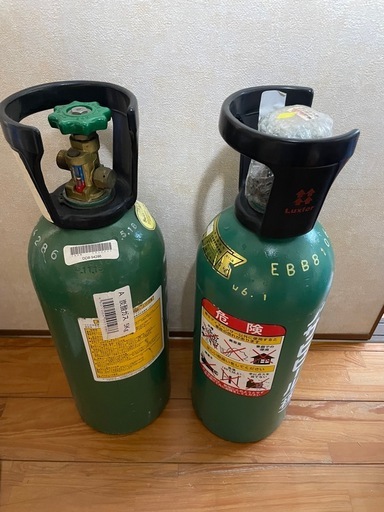 ビールサーバー用二酸化炭素ボンベ　ミドボン