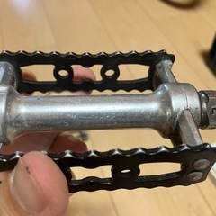 自転車ペダル 三ヶ島 シルヴァンツーリング 黒の画像