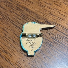 カワセミのブローチの画像