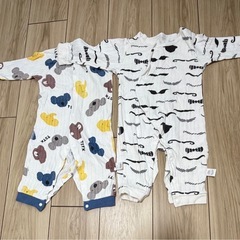 ベビー ロンパース・カバーオール 7枚セット（約70〜80cm）まとめ売りの画像