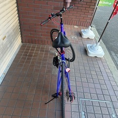 ★一台限り未使用品★700ｃ　軽量アルミフレーム　7speed　ブルーの画像