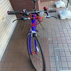 ★一台限り未使用品★700ｃ　軽量アルミフレーム　7speed　ブルーの画像