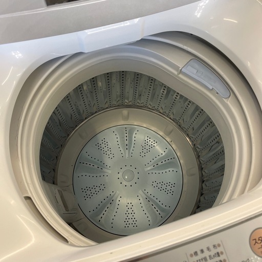 K2510-125 AQUA 洗濯機 AQW-S4M 2019年製 4.5kg 取扱説明書無し 動作確認済み キズ汚れ有り