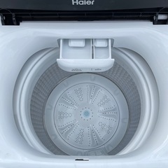 【極美品】ハイアール　Haier 全自動洗濯機　4.5kg JW-U45Bの画像