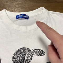 ミッキーマウス&プルート　レディースTシャツ　L の画像