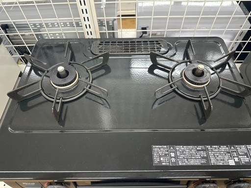 【ドリーム川西店御来店限定】☆ジモティー見たよ♪割引☆ リンナイ ガステーブル KG35NBK LPガス 2024 動作確認／クリーニング済み 【99560000022230】 ドリーム川西店御来店限定】☆ジモティー見たよ♪割引☆ リンナイ ガス