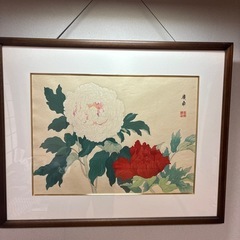 🌹豪華　芍薬の花絵画🌹の画像