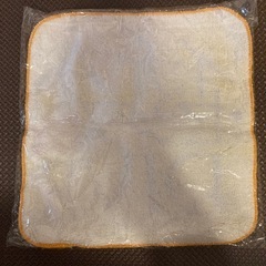 ビーズのハンドタオルの画像