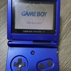 ゲームボーイアドバンスSP 本体　ソフト付きの画像
