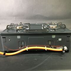 Paloma/パロマ ガステーブル IC-S37BM-2L ブラック/黒 2022年製 スパーク確認済 ガラストップ 25j菊MZの画像