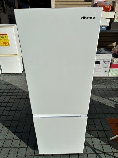 ★2024年製！ハイセンス 175L 冷蔵庫【HR-D1701W】EARL ハイセンス 美品✨ 冷蔵庫 175L 2024年製 送料無料 HRーD1701W 楽天