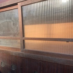 昭和37年製作　水屋タンス　　　　キズ有りの画像
