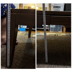 ニトリ こたつテーブル 120cm×80cmの画像