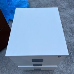 オフィス家具　事務用　事務用品　収納家具　3段　キャスター付き　棚　【40×47×61】の画像