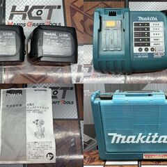 【中古】マキタ Makita TD130DRFXR 充電式インパクトドライバ バッテリ×2・充電器付き【ハンズクラフト佐賀】の画像