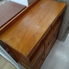 リユースのサカイ栃木店★ジモティ割あり★  収納棚 シナモン W72×D31.5×H82 クリーニング済み TC11008の画像