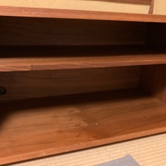 無印良品　テレビ台（ウォールナット）の画像
