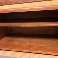無印良品　テレビ台（ウォールナット）の画像