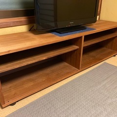 無印良品　テレビ台（ウォールナット）の画像
