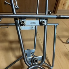 自転車キャリア ニットー キャンピー 前後 26インチ用の画像