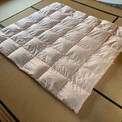 【ちょん様】美品❗️ホワイトグースダウン90% ダブル羽毛布団の画像