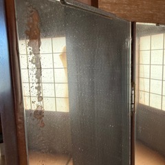 昭和レトロ　鏡台の画像
