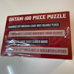 【新品未開封】Shohei Ohtani 100ピースパズル　大谷翔平の画像