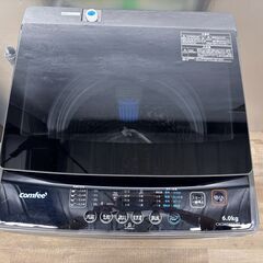 【美品】大阪送料無料★3か月保障付き★洗濯機★コンフィー★6kg★2024年★CAC06EW60/TT-JP★S224の画像