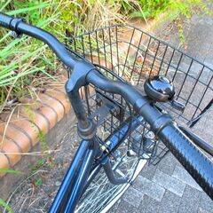 中古自転車 ママチャリ 自転車 27インチ ブラック 通勤 通学 近所のお出掛けなどにの画像