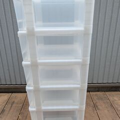５段クリアチェスト差し上げますの画像