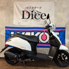 ★即乗りOK！　スズキ　レッツ　セル1発　実働車　バッテリー・オイル新品　4スト　FI車　原付　バイクの画像