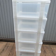 ５段クリアチェスト差し上げますの画像