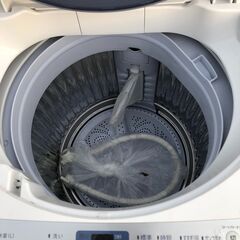 ２０１６年製　シャープ SHARP 全自動洗濯機 (5.5kg) グレー系 ES-GE55Rの画像