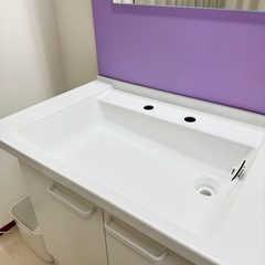 洗面台 鏡付き (蛇口無し) 早い者勝ち 処分セールの画像