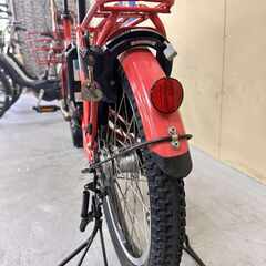 109整備済新基準Bridgestone電動アシスト 自転車20インチ中古車の画像