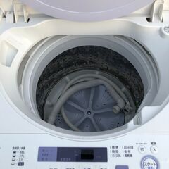 ２０１７年製　シャープ SHARP 全自動洗濯機(5.5kg) バイオレット系 ES-GE5Aの画像
