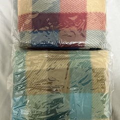 【未開封未使用】ティエドゥール マルチビッグブランケット 2色セットの画像