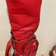 ゴルフバック　ゴルフクラブの画像