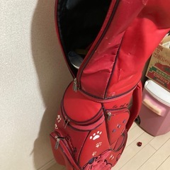 ゴルフバック　ゴルフクラブの画像