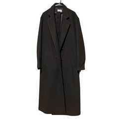 【10/28迄】美品 エマクローズ コート ダークブラウン Mサイズの画像